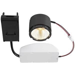 SLV 1007421 NEW TRIA LED-inbouwlamp Energielabel: F (A - G) LED 11 W Zwart