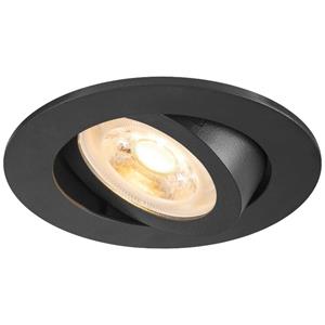 SLV 1007369 NEW TRIA 68 Einbauleuchte LED GU10 Schwarz