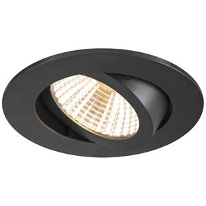 SLV 1007386 NEW TRIA 68 LED-Einbauleuchte EEK: F (A - G) LED 8.3W Schwarz