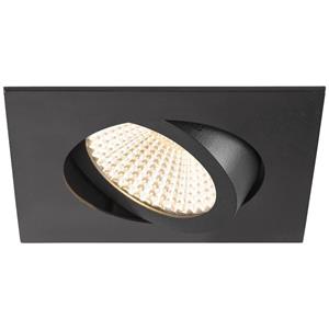 SLV 1007396 NEW TRIA 68 LED-Einbauleuchte EEK: F (A - G) LED 8.3W Schwarz