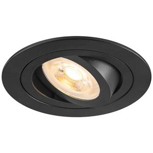 SLV 1007375 NEW TRIA 75 Inbouwlamp LED GU10 Zwart