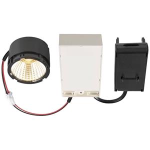 SLV 1007431 NEW TRIA UNIVERSAL LED-inbouwlamp Energielabel: F (A - G) LED 8.6 W Zwart