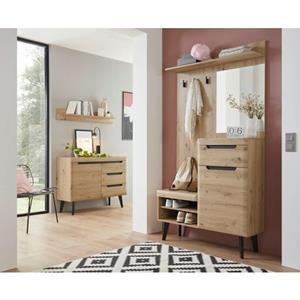 INOSIGN Halmeubelset TORGE mooie scandi look (set, 3 stuks)