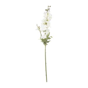 Xenos Kunstbloem ridderspoor - wit - 85 cm
