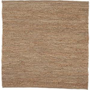 Carpetfine Vloerkleed Nala jute-vloerkleed keerbaar, van 100% jute, in vele maten en modellen, vierkant, rond