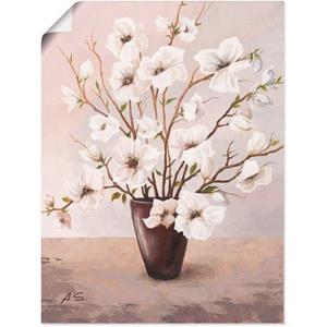 Artland Artprint Magnolia's als artprint van aluminium, artprint op linnen, muursticker of poster in verschillende maten