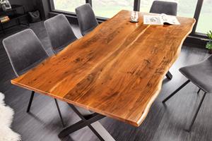 Invicta Interior Eettafel Mammut X 180cm Acacia hout 26mm natuur/ 43146