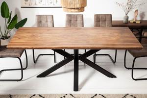 Invicta Interior Eettafel Galaxie Space 200cm Sheesham/ 43447