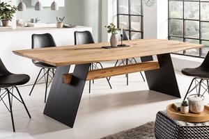 Invicta Interior Eettafel Grand Oak 240cm Wilde Eiken 36mm natuur/ 43389
