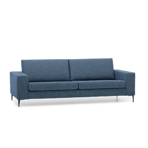 Prominent 3-Zitsbank Fira Blauw Stof