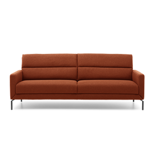 Prominent Relaxbank 3-Zits T-501 Donkeroranje Stof