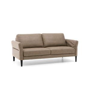 Prominent Relaxbank 3-Zits T-505 Lichtbruin Stof