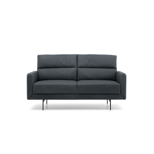 Prominent Relaxbank 2-Zits T-501 Donkerblauw Leer