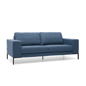 Prominent Relaxbank 3-Zits T-505 A Blauw Stof