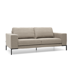 Prominent Relaxbank 3-Zits T-505 A Lichtbruin Stof