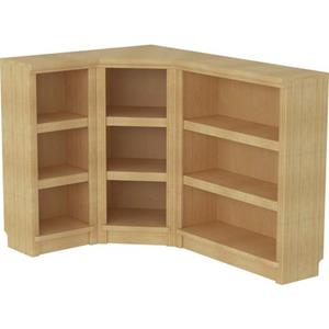 Home affaire Bibliothek "Soeren", (3 St.), Aus Massiver Kiefer