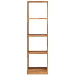 Home affaire Kastelement Ecko van massief wildeikenhout, breedte 47 cm, met 4 vakken