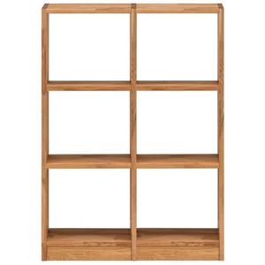 Home affaire Kastelement Ecko van mooi massief wildeikenhout, breedte 91,5 cm, met 6 vakken
