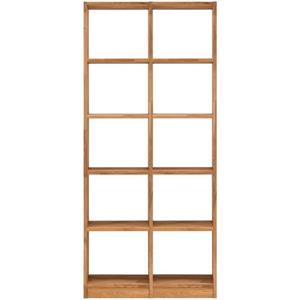 Home affaire Kastelement Ecko van massief wildeikenhout, breedte 92 cm, met 10 vakken