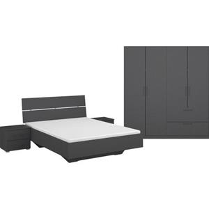 Rauch Slaapkamerserie CHALLENGER Kast in 2 breedten, bed in 3 breedten en 2 nachtkastjes