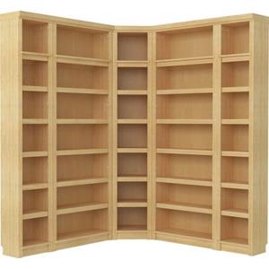Home affaire Bibliothek "Soeren", (5 St.), Mit viel Stauraum