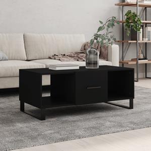 VidaXL Salontafel 102x50x40 cm bewerkt hout zwart