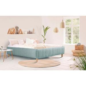 Andas Bekleed ledikant Tarje in 5 breedten, ook in extra lang 220 cm, incl. lattenrol