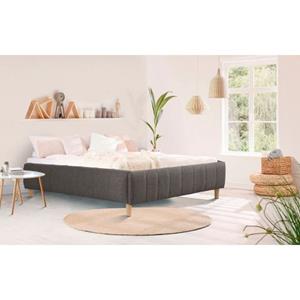 Andas Bekleed ledikant Tarje in 5 breedten, ook in extra lang 220 cm, incl. lattenrol