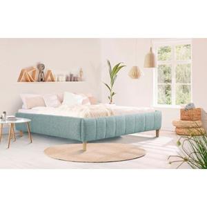 Andas Bekleed ledikant Tarje in 5 breedten, ook in extra lang 220 cm, incl. lattenrol