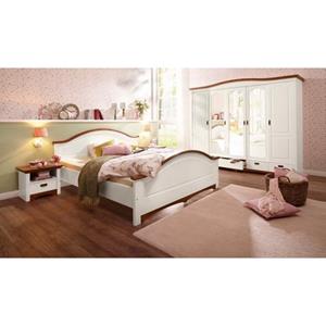 Home affaire Slaapkamerserie Konrad met 5-deurs kledingkast, bed 180x200 cm en 2 nachtkastjes (set, 5 stuks)