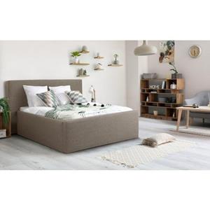 INOSIGN Bekleed ledikant DALINA rechtlijnig hoofdbord, in 5 breedten, ook in 220 cm lengte