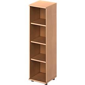 Schäfer Shop Genius TETRIS SOLID boekenkast, spaanplaat, 4 OH, B 400 x D 421 x H 1520 mm, beukendecor