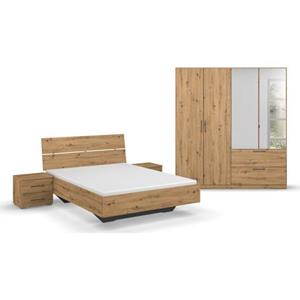 Rauch Slaapkamerserie CHALLENGER Kast met spiegel in 2 breedten, bed in 3 breedten en 2 nachtkastjes