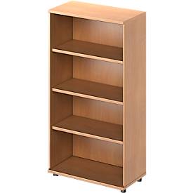 Schäfer Shop Genius Schäfer Shop  Genius TETRIS SOLID boekenkast, spaanplaat, 4 OH, B 800 x D 421 x H 1520 mm, beukendecor