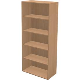 Schäfer Shop Genius BoekenkastTETRIS WALL, 5 HC, B 800 x D 420 x H 1880 mm, beuken decor