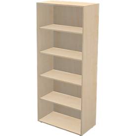 Schäfer Shop Genius Boekenkastk TETRIS WALL, 5 HC, B 800 x D 420 x H 1880 mm, ahorn decor