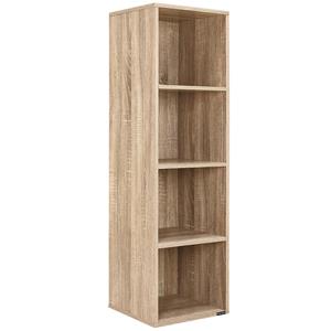 Casaria Boekenkast Skylar Eiken 106x30x30cm