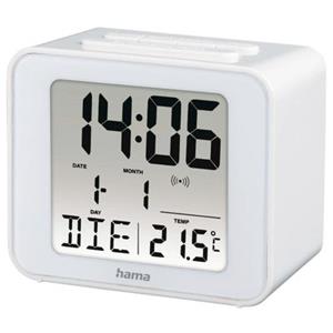 Hama Cube Digitale Wekker met LED display - Wit