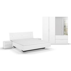 Rauch Slaapkamerserie CHALLENGER Kast met spiegel in 2 breedten, bed in 3 breedten en 2 nachtkastjes