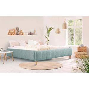 Andas Bekleed ledikant Tarje in 5 breedten, ook in extra lang 220 cm, incl. lattenrol