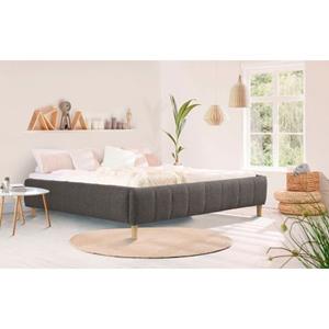 Andas Bekleed ledikant Tarje in 5 breedten, ook in extra lang 220 cm, incl. lattenrol