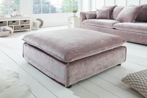 Invicta Interior Hocker Heaven 100cm taupe Fluweel/ 39766