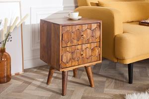 Invicta Interior Nachtkastje Mystic Living 40cm Sheesham/ 39745