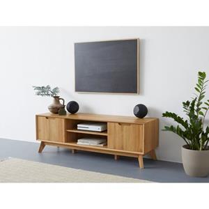 Andas Tv-meubel Pandrup met 3 planken en kabelinvoer, b: 135 cm, h: 44 cm