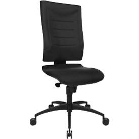 Schäfer Shop Pure Bureaustoel SSI Proline P1, synchroonmechanisme, zonder armleuningen, lordosesteun & knierol, zwart