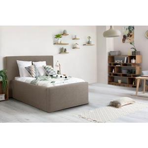 INOSIGN Bekleed ledikant DALINA rechtlijnig hoofdbord, in 5 breedten, ook in 220 cm lengte