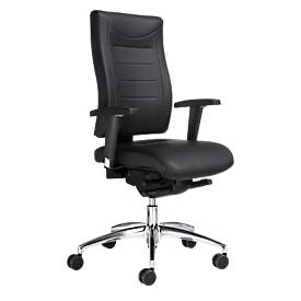 Schäfer Shop Select Bureaustoel SSI PROLINE P3+ DELUXE, 3D-mechanisme, zonder armleuningen, hoge rugleuning, zonder hoofdsteun