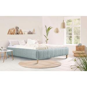 Andas Bekleed ledikant Tarje in 5 breedten, ook in extra lang 220 cm, incl. lattenrol