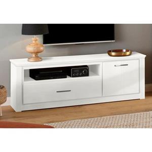 Home affaire Tv-meubel Celia met een mooie houtstructuur en chique metalen handgrepen
