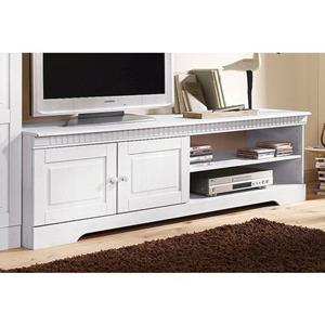 Home affaire Tv-meubel Cubrix van mooi massief grenenhout, breedte 162 cm